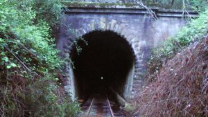 The tunnel at Tunnel is a highlight of the trail